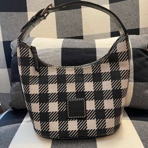 Dooney&Bourke plaid bucket bag